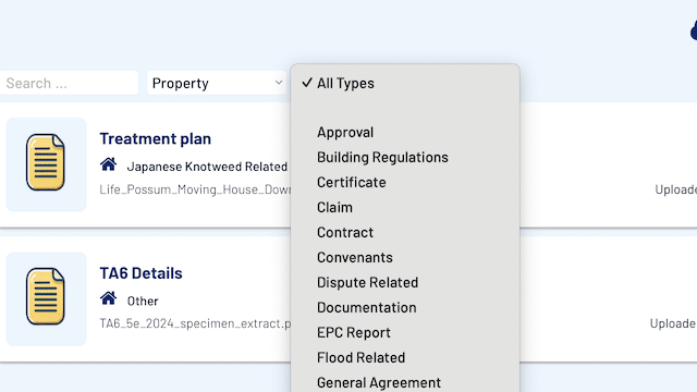 Extension of Allowed Document Types