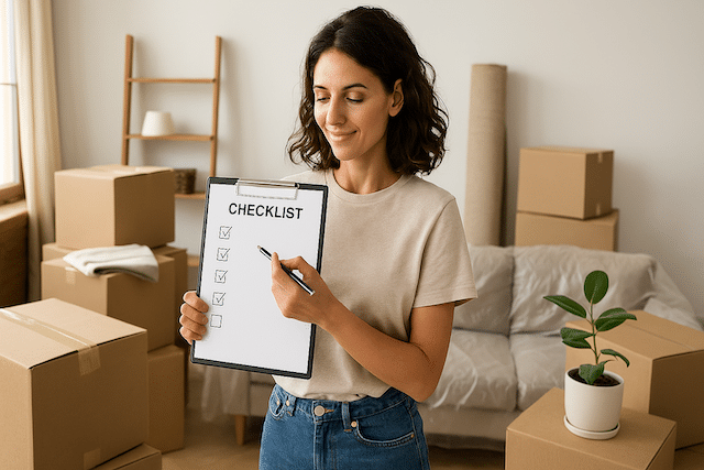 Moving Home? Here’s a Checklist You’ll Actually Want to Keep