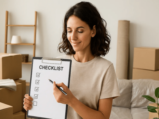 Moving Home? Here’s a Checklist You’ll Actually Want to Keep